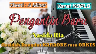 Download PENGANTIN BARU - Nasida Ria Qasidah Dangdut Koplo KARAOKE rasa ORKES Yamaha PSR S970 MP3