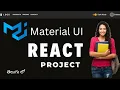 Material UI Tutorial with React Project in Telugu