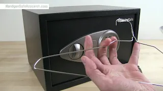 Sentry Safe X055 Opened With a Coat Hanger