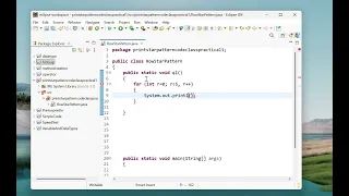 JavaProgramBasicStarPattern