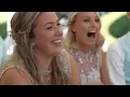 Bride SINGS EPIC Thank You Song to Wedding Guests