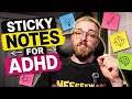 Can Sticky Notes Actually Fix AD Paralysis