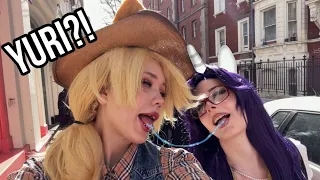 I cosplayed in a public server