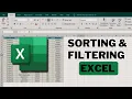 Sorting and Filtering Data in Excel How to Organize and Search Data Efficiently