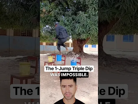 One Jump Triple Dip 🤸🪣