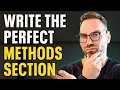 Writing The Methods Section For Your Research Paper Proven Framework