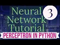 Neural Network Tutorial 3 - Implementing The Perceptron Algorithm In Python