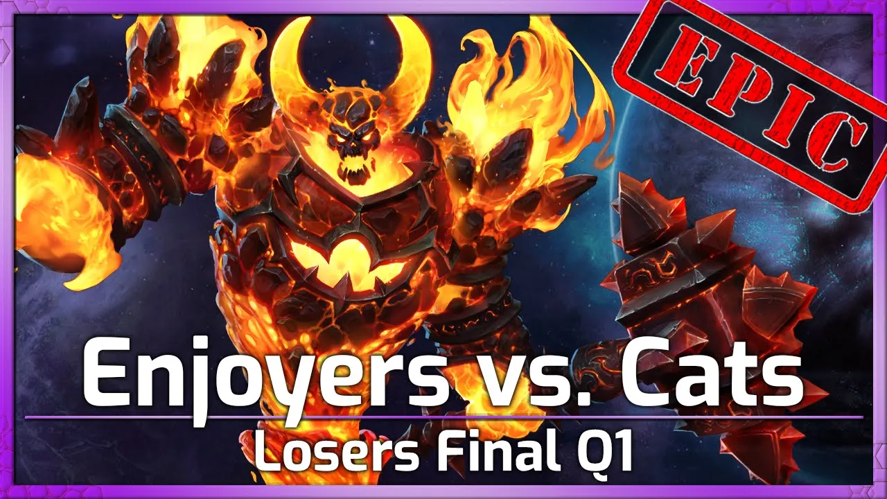 Cats vs. Enjoyers - Losers Final Q1 - Heroes of the Storm