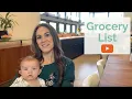 How to create a meal prep shopping list - TIME SAVING TIPS TRICKS