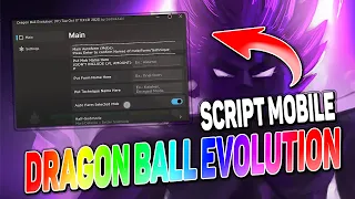 Dragon Ball Evolution script mobile - AutoFarm NPC God mode