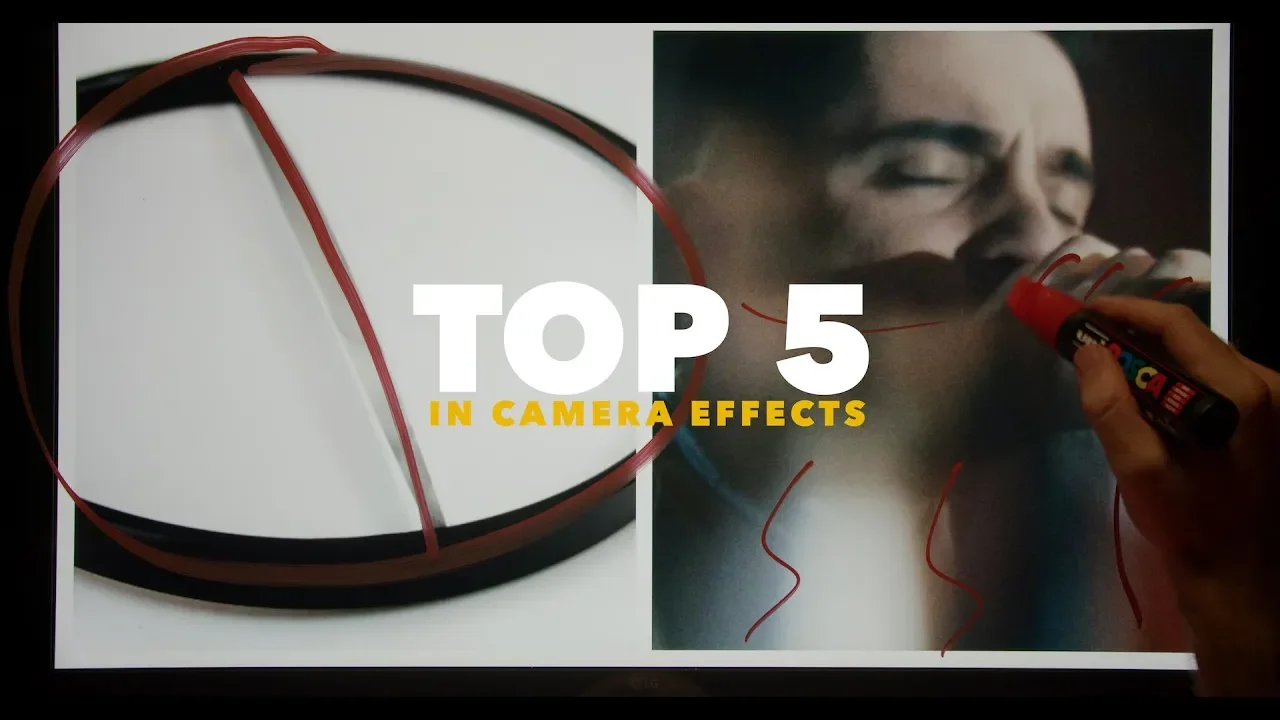 Top 5 In Camera Effects For Music Videos!
