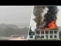 Storms cause power outages lightning strike fire in Montgomery County NBC4 Washington