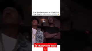 Reação dos Racionais MC'S vendo documentário da Netflix #rapper #reactionvideo #react #rapnacional