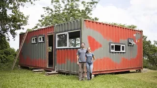Shipping Container Aluminum Windows Installation in 5 steps – Part 2/2 – Ep 010