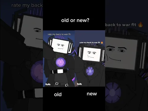 rate my fit titan tv man old or new 🤔 #skibiditoilet #animation #shorts