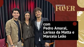 Com Larissa da Matta, Marcelo Leão e Pedro Amaral - A Última Valsa de Zelda Fitzgerald - Foyer