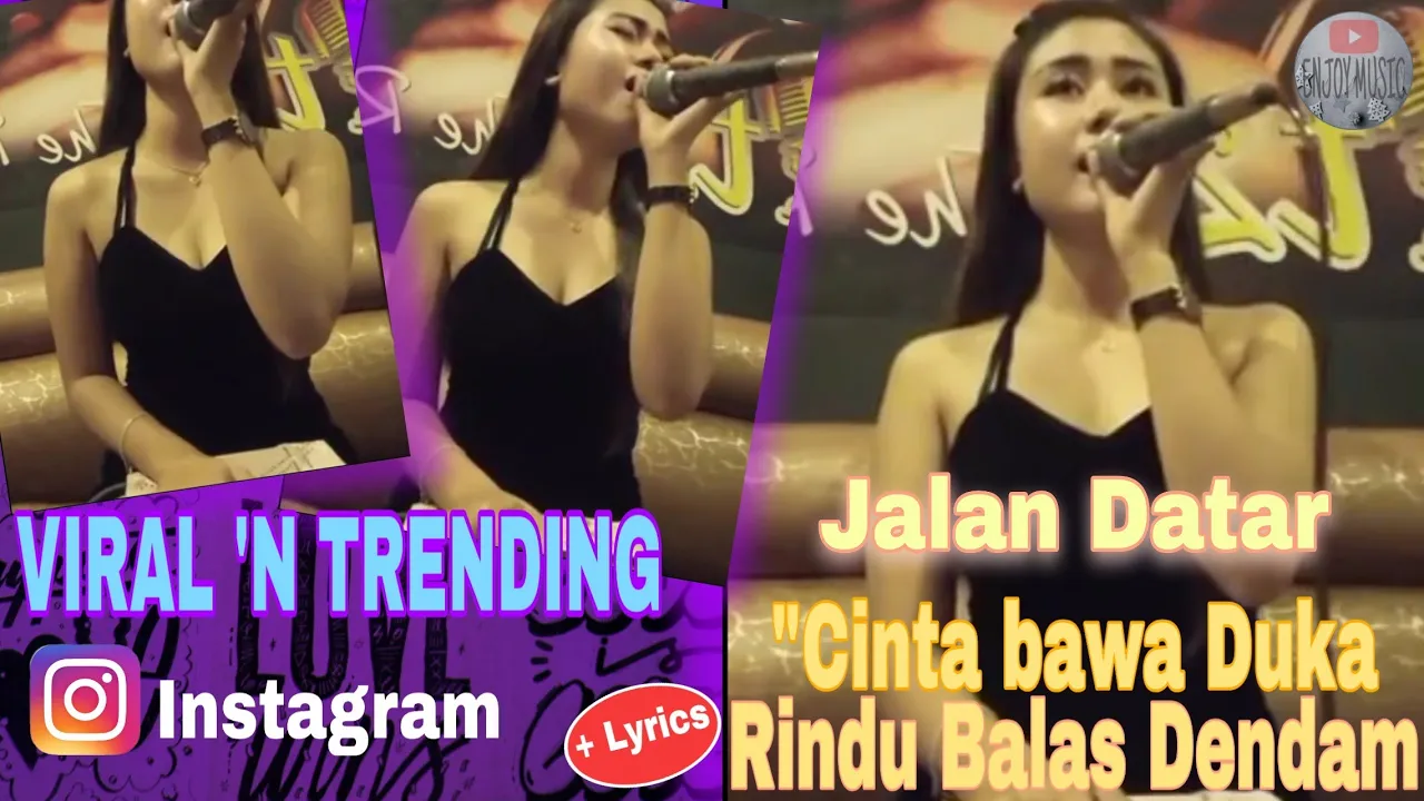 Jalan Datar-CINTA BAWA DUKA RINDU BALAS DENDAM viral Instagram+Lirycs