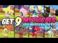 Get 9 Shiny Mystery Gift Mythical Pokemon EXCLUSIVE to Sword and Shield