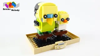 LEGO BrickHeadz 40443 Budgies - Speed Build Review