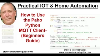 Download How to Use the Paho Python MQTT Client- (Beginners Guide) MP3