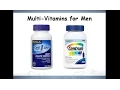 One A Day Men s Health Formula vs Centrum Men