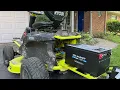 I Found a Better Ryobi Electric Riding Lawn Mower Lithium Conversion