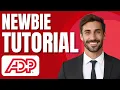 ADP Workforce Now Tutorial Payroll HR Software Demo