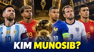 "Oltin to'p" uchun nomzodlar: Messi bor, Ronaldu yo'q