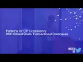 Scale By The Bay 2018 Ryan Knight Data Consistency Patterns in Cloud Native Applications