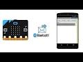 Send a message from the Micro bit to smartphone