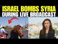 Download Lagu Israel BOMBS Syria LIVE: Panic On Air As Missile Hits During Live Report | Damascus Today | IDF News
