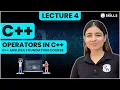 Operators in C Lecture 4 C and DSA Foundation Course