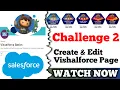 Create Edit Visualforce Pages Visualforce Basics Salesforce Challenge 2
