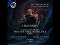 Concerto for Piano, Violin and String Quartet in D Major, Op. 21: No. II, Sicilienne. Pas vite...