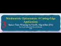 3 Metaheuristic Optimization - Section Three Space