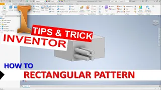 Inventor How To Rectangular Pattern