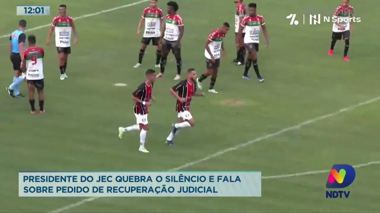 Presidente do JEC quebra o silêncio e fala sobre pedido de recuperação judicial