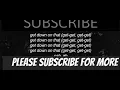Philly Goats - Get Off The Wall (Lyrics) pgsspence x D sturdy