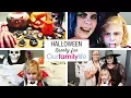 HALLOWEEN PARTY PUMPKIN CARVING WITCHES HAT COOKIE MAKING OUR FAMILY LIFE