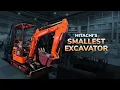 A Closer Look Hitachi s Smallest Excavator the ZX17U-5N