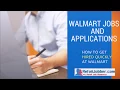 Walmart Jobs and Applications - How to Get Hired Quickly at Walmart