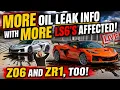 MORE Oil Leak INFO for C8 Corvette Grand Sport AND The C8 Z06