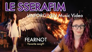 LE SSERAFIM: 'UNFORGIVEN (feat. Nile Rodgers)' OFFICIAL M/V Reaction and FEARNOT
