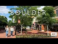 Boulder Colorado - Summer Stroll on Pearl Street Mall