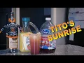 Tito s Sunrise Cocktail - Drinking with Ray and Quinn
