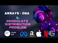 Chocolate Distribution Problem GeeksForGeeks DSA - Arrays