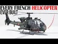Every French Military Helicopter Ever Built