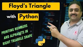 Floyd s Triangle Printing Numbers and Alphabets in Right Triangle Shape Python Pattern Program