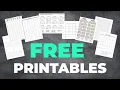 Get Organized Quickly Where to get FREE Printable Planner Templates