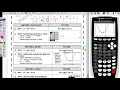Graphing and Evaluating Functions - TI-84 Graphing Calculator Reference Sheet